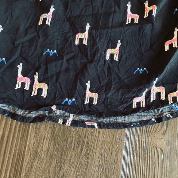 Anthropologie Maeve Llama Moonflower Henley 0 - Picture 9 of 12